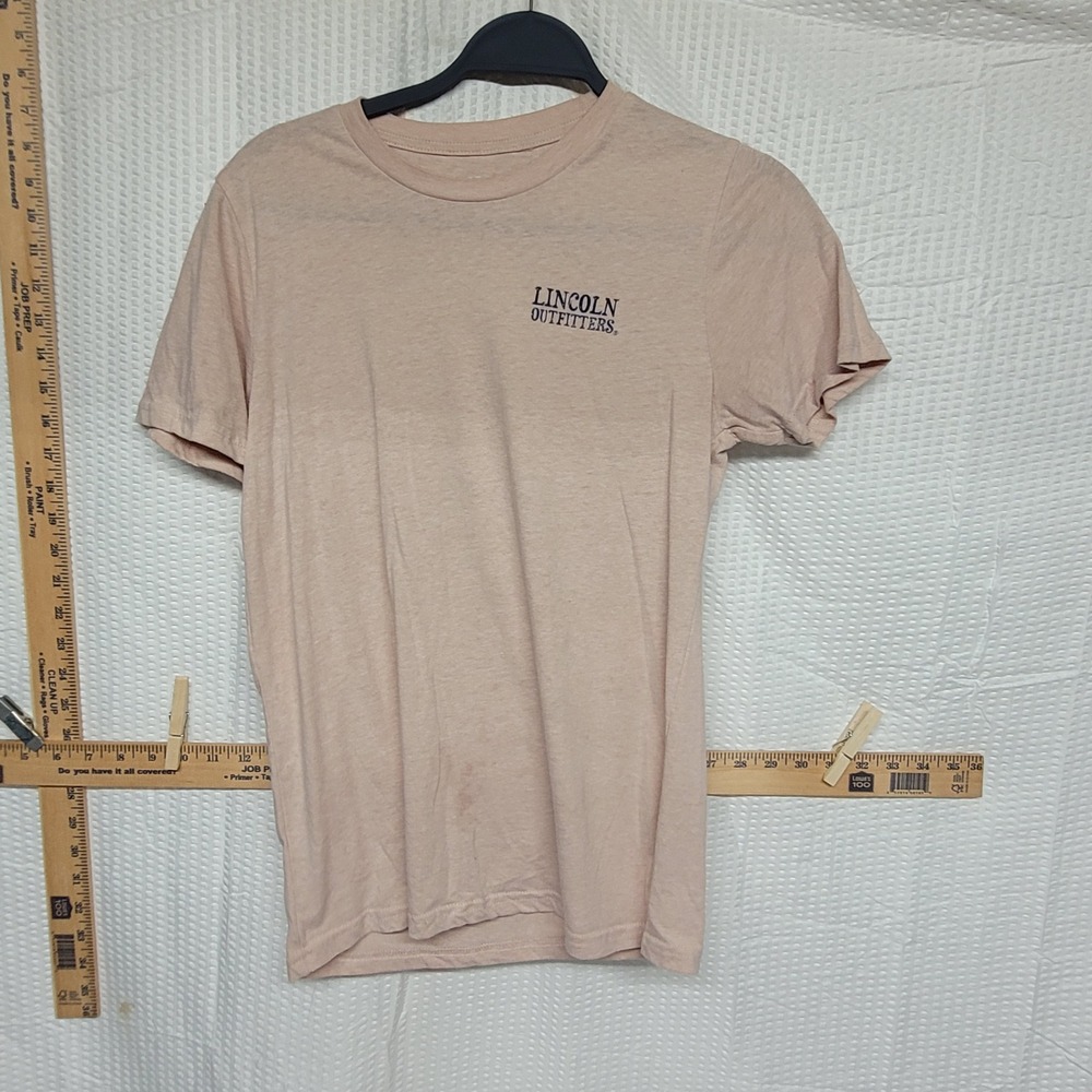 Lincoln Outfitters Sunshine State of Mind Graphic T-Shirt Peach Small